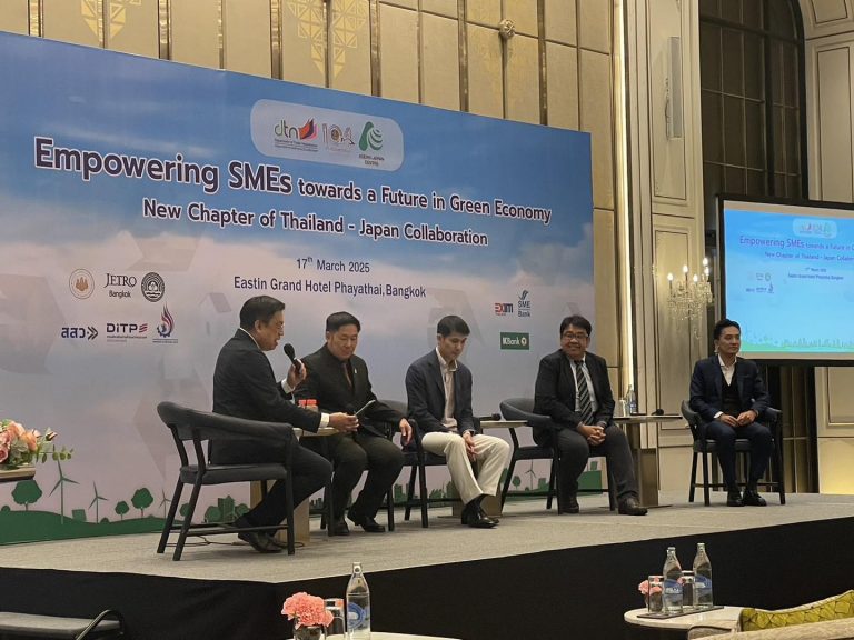เข้าร่วมสัมมนาในหัวข้อเรื่อง Empowering SMEs towards a future in Green Economy-New Chapter of Thailand-Japan Collaboration (3)